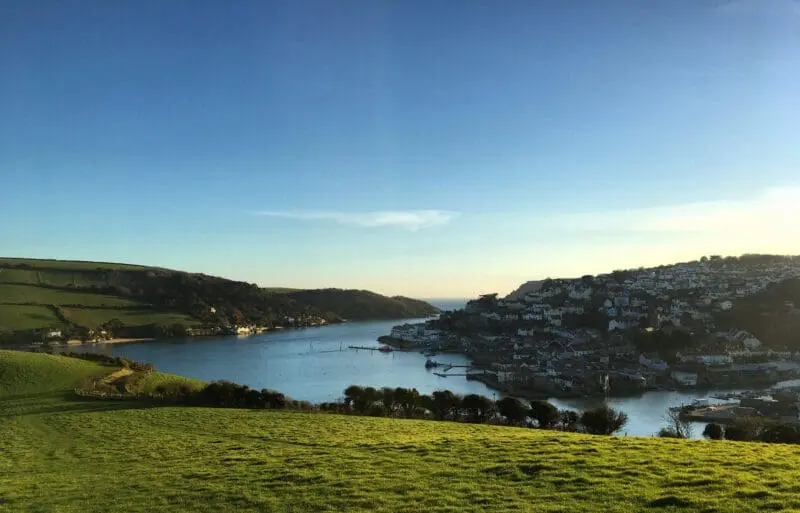 grass hilly view and river