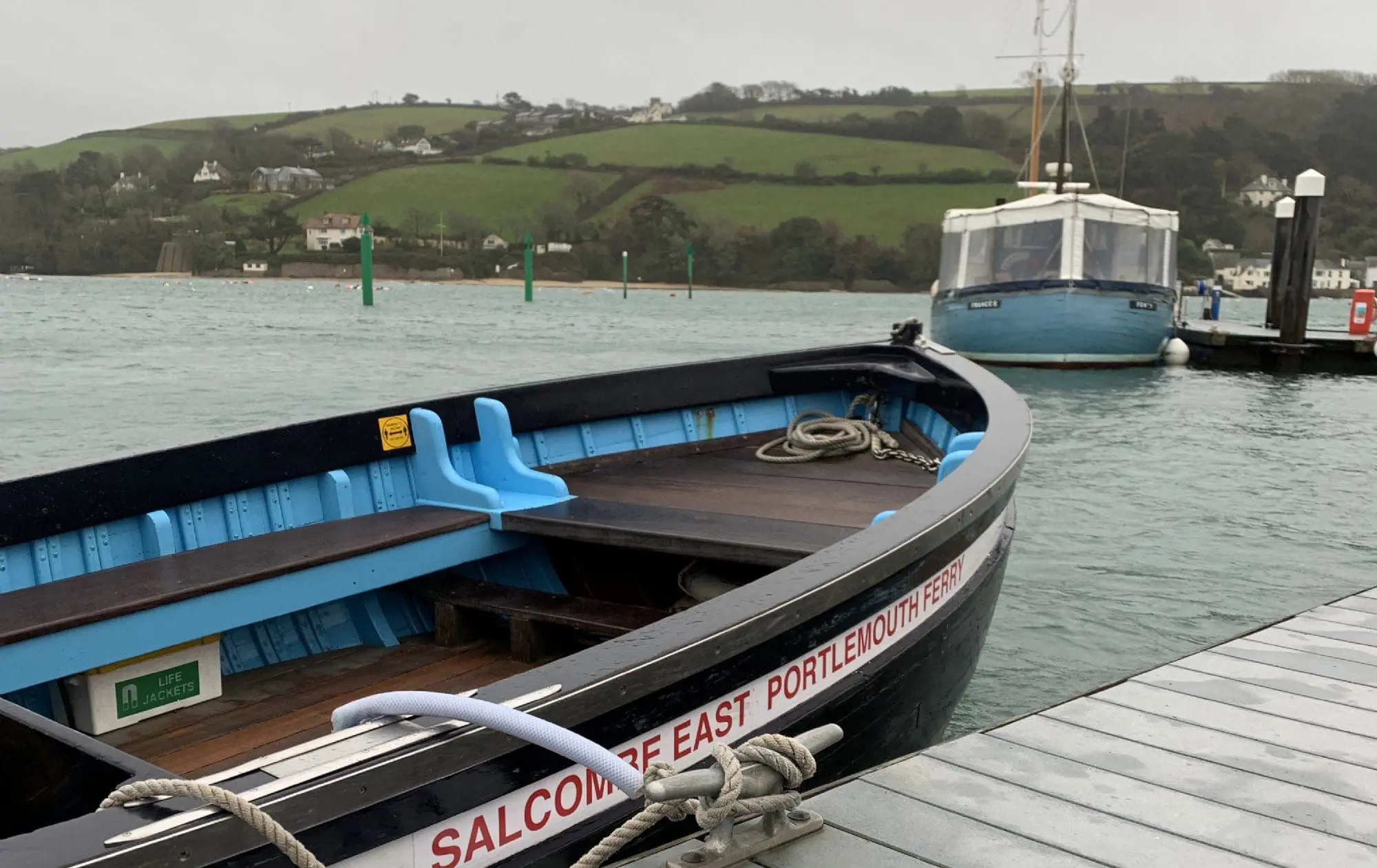 Salcombe in winter - Whitestrand