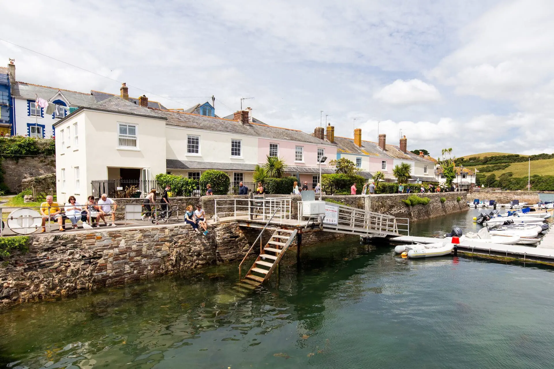 harbour near houses