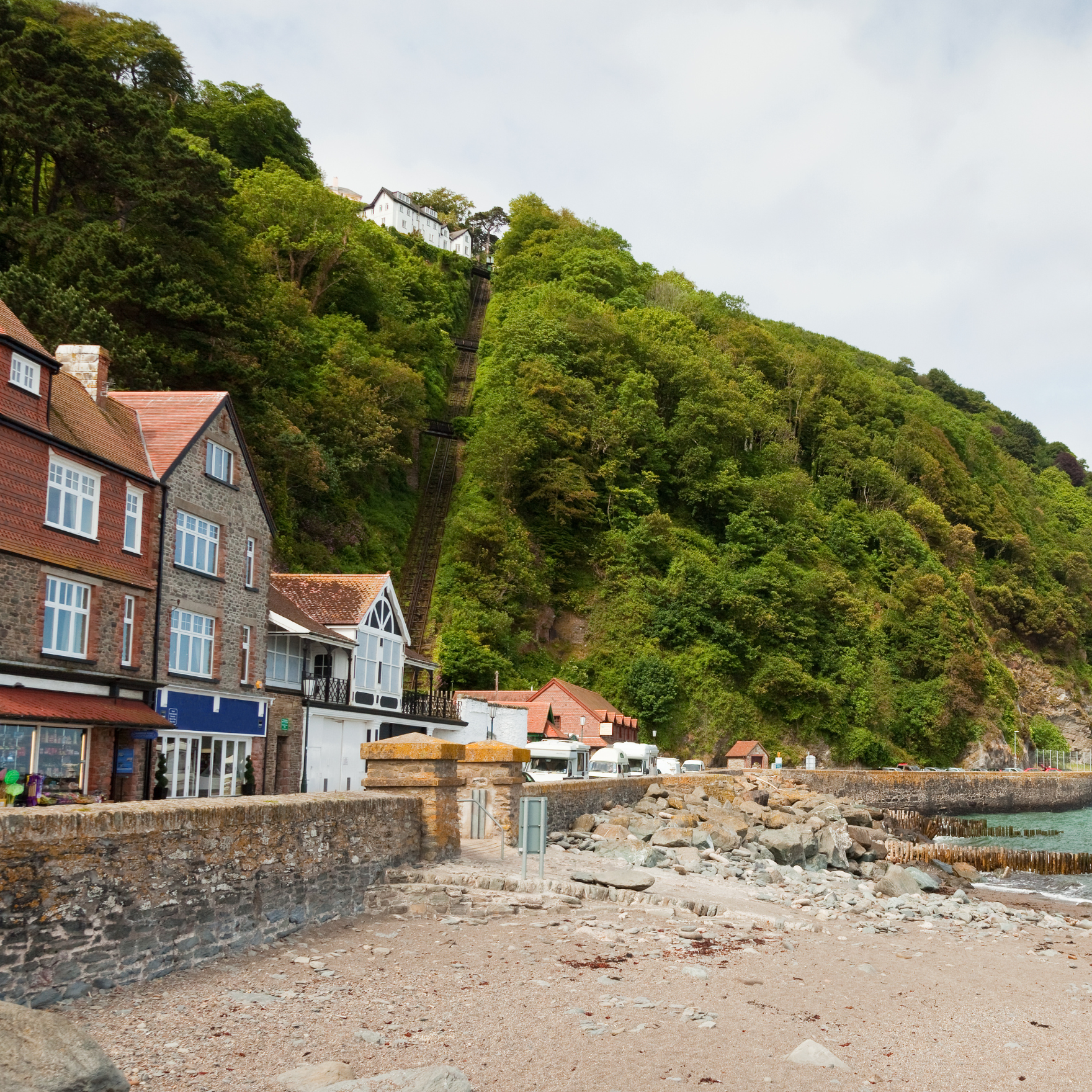 Lynmouth beach