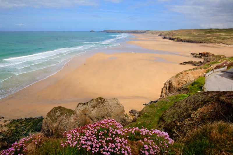 Perranborth beach