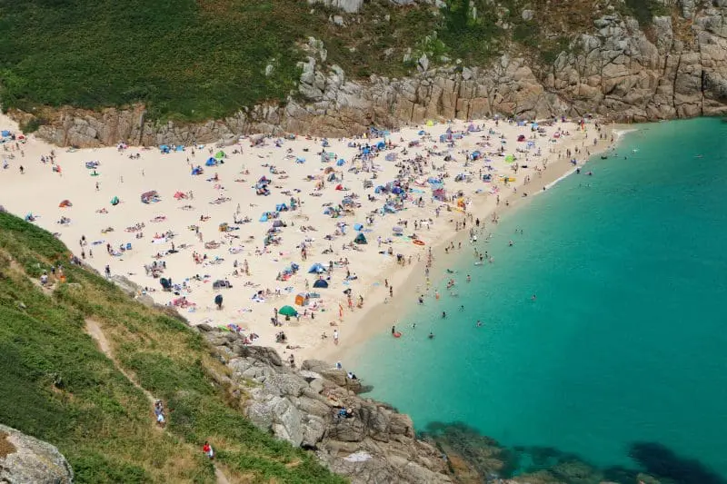 Cornish beach