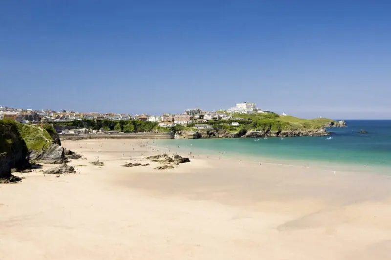 Newquay's Great Western Beach on Cornwall's north coast