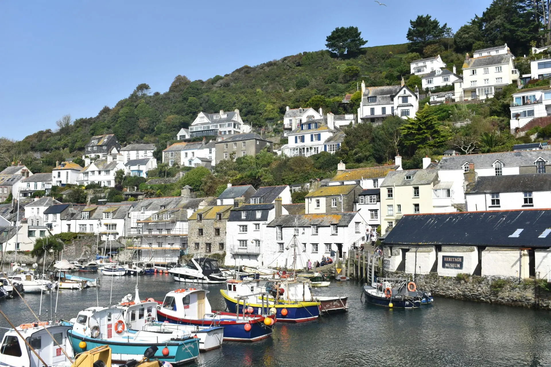 Polperro harbour
