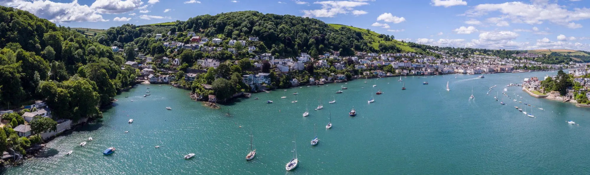 Aerial shot of Dartmouth